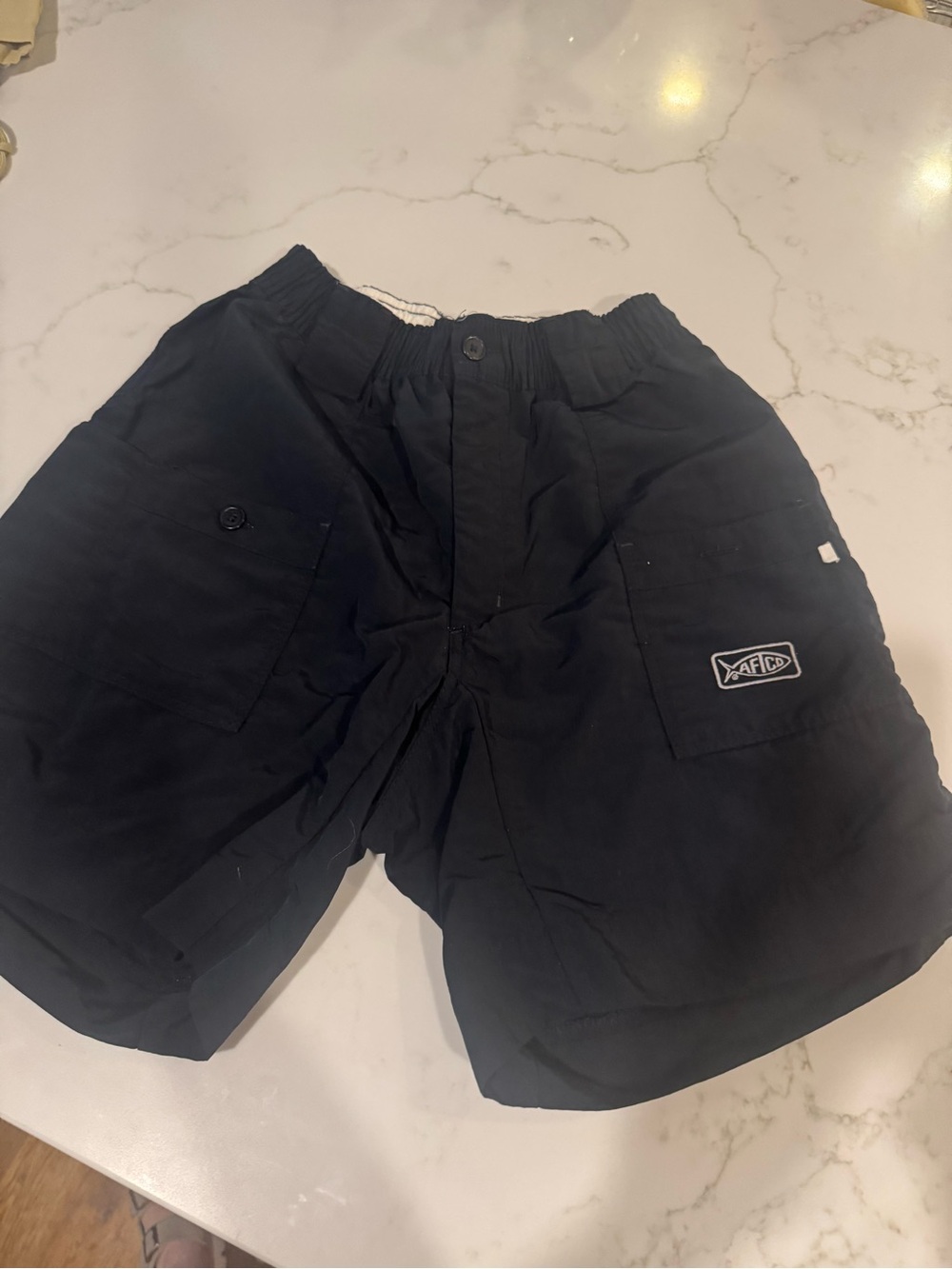 AFTCO Black Men’s Cargo Shorts